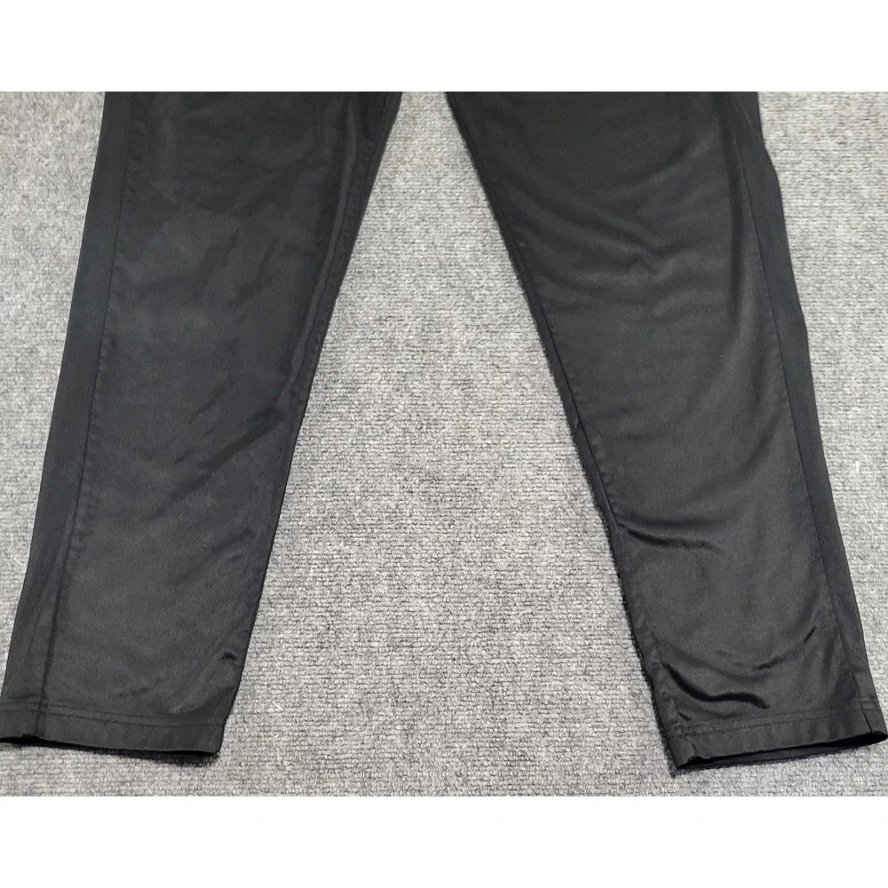 ADIDAS DV2470 TRAINING BASICS TRACK PANTS BLACK/WHITE (J79G) MEN'S SIZE X-LARGE